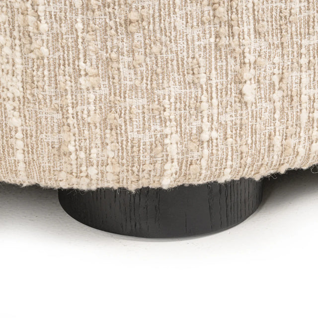 Bank Pandora beige angora lounge right