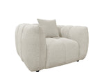 Lounge stoel Jezebel cream fancy