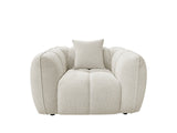 Lounge stoel Jezebel cream fancy