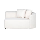 Bank Grayson arm rechts white furry | links doorgestoffeerd (Himalaya 900 white furry) van Richmond Interiors – Luxe comfort op maat van PureWonen. Vraag naar de beste prijs.