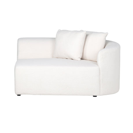 Bank Grayson arm rechts white furry | links doorgestoffeerd (Himalaya 900 white furry) van Richmond Interiors – Luxe comfort op maat van PureWonen. Vraag naar de beste prijs.