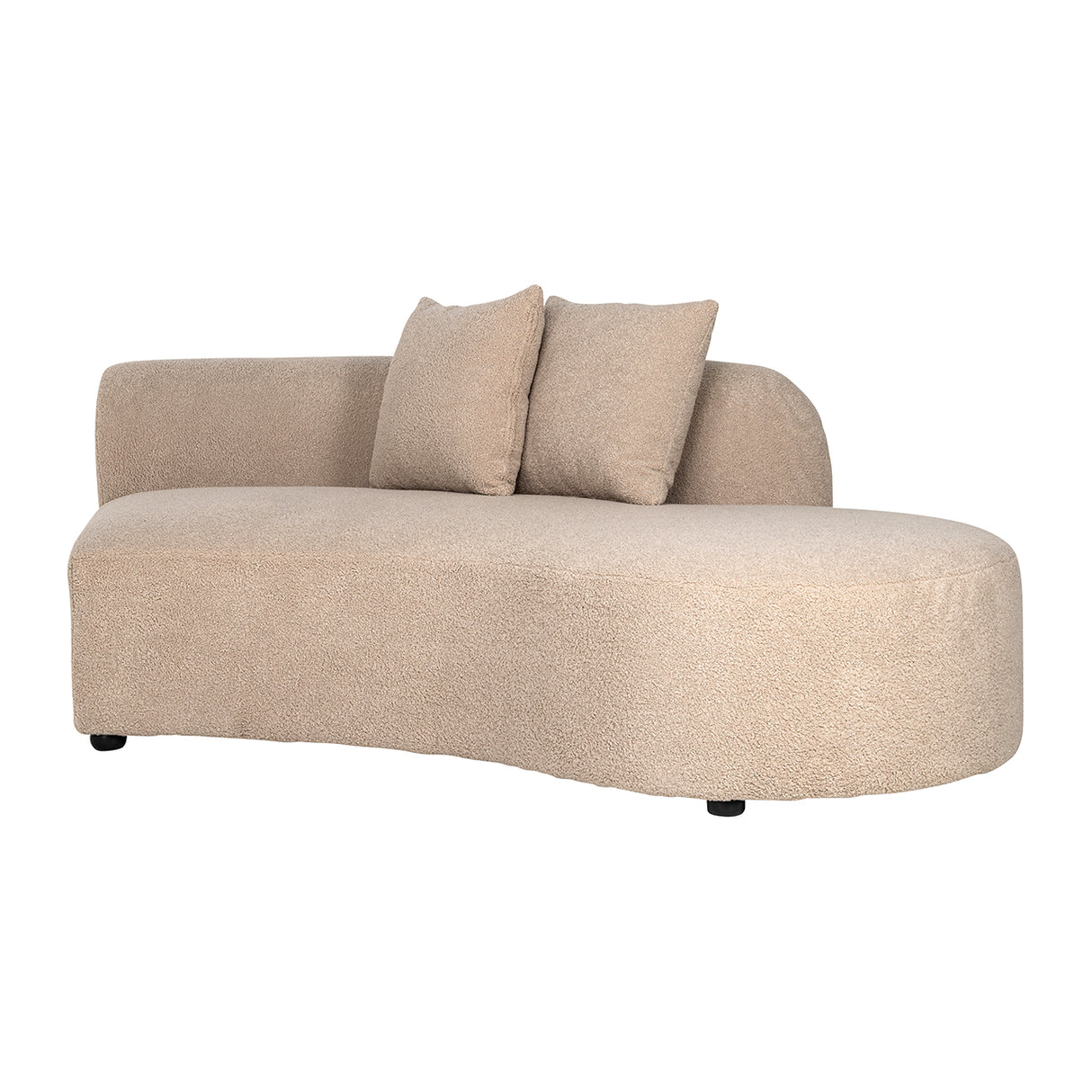 Bank Grayson ottoman rechts sand furry|links doorgestoffeerd (Himalaya 902 sand furry) van Richmond Interiors – Luxe comfort op maat van PureWonen. Vraag naar de beste prijs.