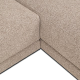 Bank Trentino cayenne brown 3,5-seater + lounge left or right