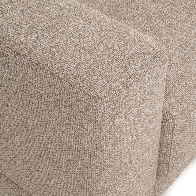 Bank Trentino cayenne brown 3,5-seater + lounge left or right