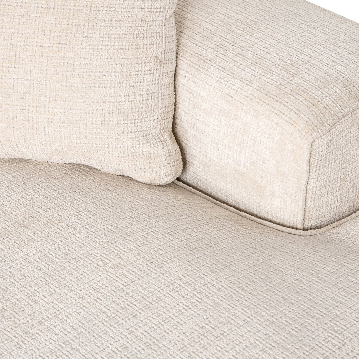 Bank Santos niagara beige 2,5-seater + lounge right