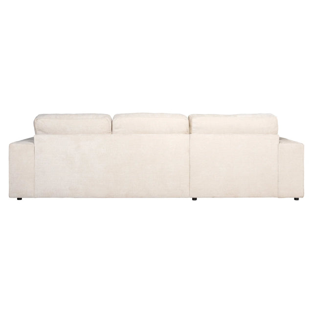 Bank Santos niagara beige 2,5-seater + lounge left