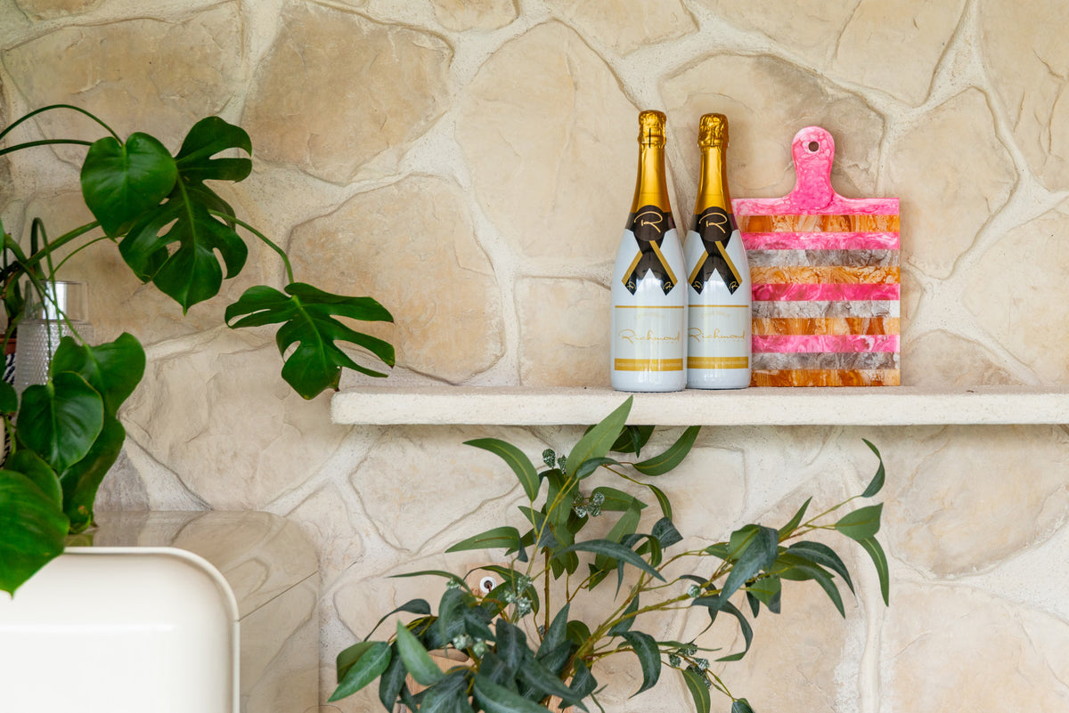 Dienblad Cindy pink/orange small – Richmond Interiors (afbeelding 6)