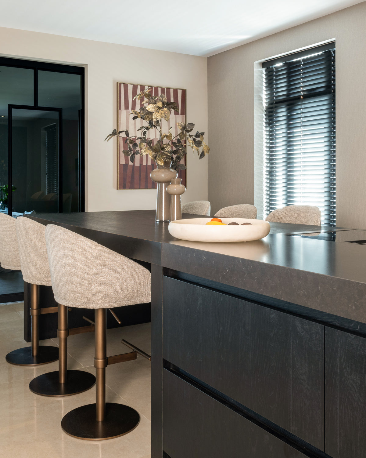 Vaas Lunor taupe small – Richmond Interiors (afbeelding 7)
