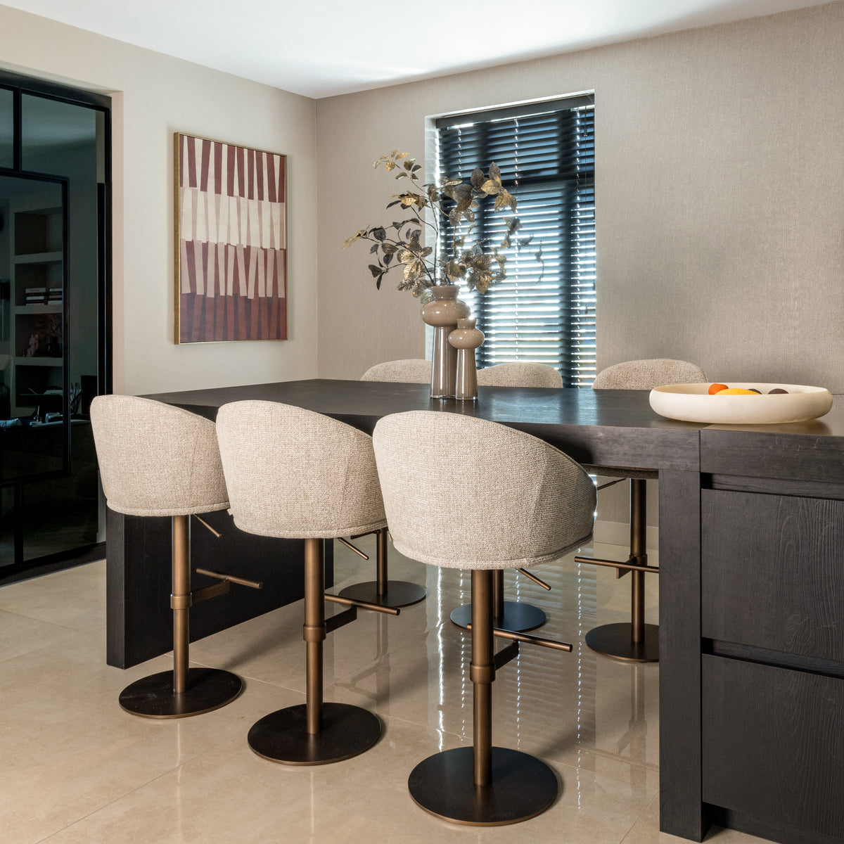 Wall art Voga brown – Richmond Interiors (afbeelding 6)
