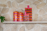 Opbergdoos Lilybelle pink/orange storage jar large – Richmond Interiors (afbeelding 7)