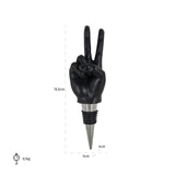 Wijnstopper Charona (6 stuks) (Black) van Richmond Interiors – Luxe comfort op maat van PureWonen. Vraag naar de beste prijs.