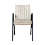 Eetkamerstoel Tivoli Bull | Beige | Met armleuning