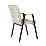 Eetkamerstoel Tivoli Bull | Beige | Met armleuning