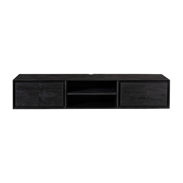 Zwevend tv meubel Ambiance Black | 160 cm