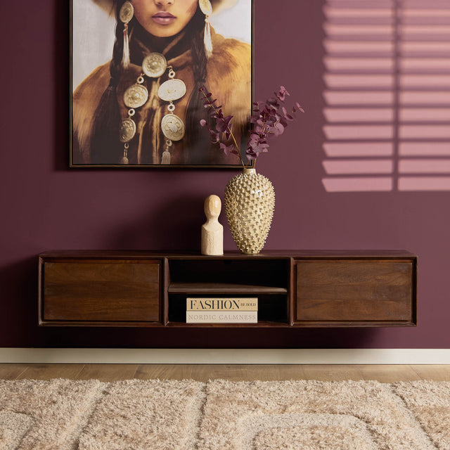 Zwevend tv meubel Ambiance Brown | 160 cm