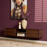 Zwevend tv meubel Ambiance Brown | 160 cm