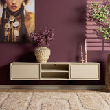 Zwevend tv meubel Ambiance Sand | 160 cm