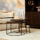 Salontafel Madison Brown | 70 cm | set van 2