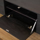 Zwevend Tv meubel Vision Black | 280 cm