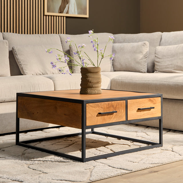 Salontafel Denver | 80x80 cm