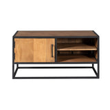 Tv meubel Denver | Mangohout en staal | 100 cm