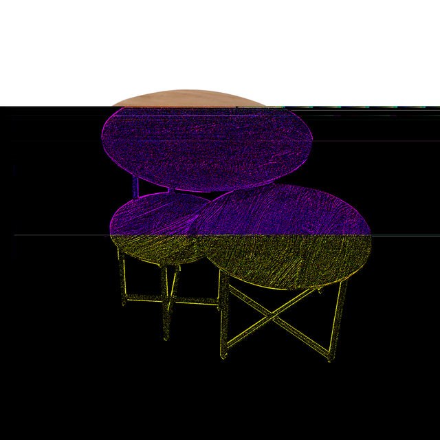 Salontafel RichWood | Set van 3