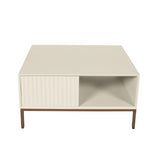 Salontafel Madison Sand | 80 cm | Vierkant