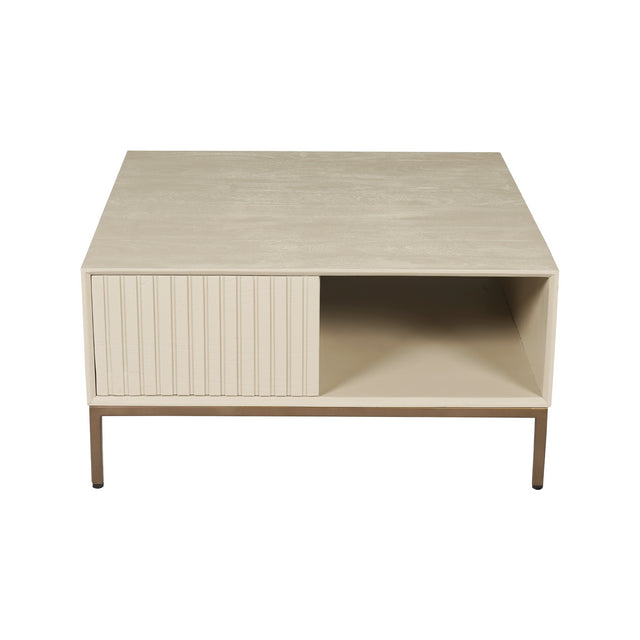 Salontafel Madison Sand | 80 cm | Vierkant