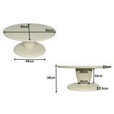 Salontafel Mabel | 90 cm