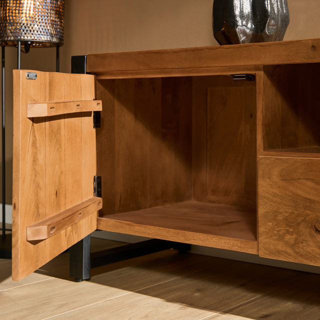 Tv meubel Boaz 150 cm | Twee deuren en een lade