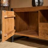 Tv meubel Boaz 200 cm | Twee deuren en twee lades