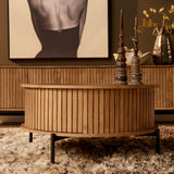 Salontafel Madison Natural | 80 cm | Rond