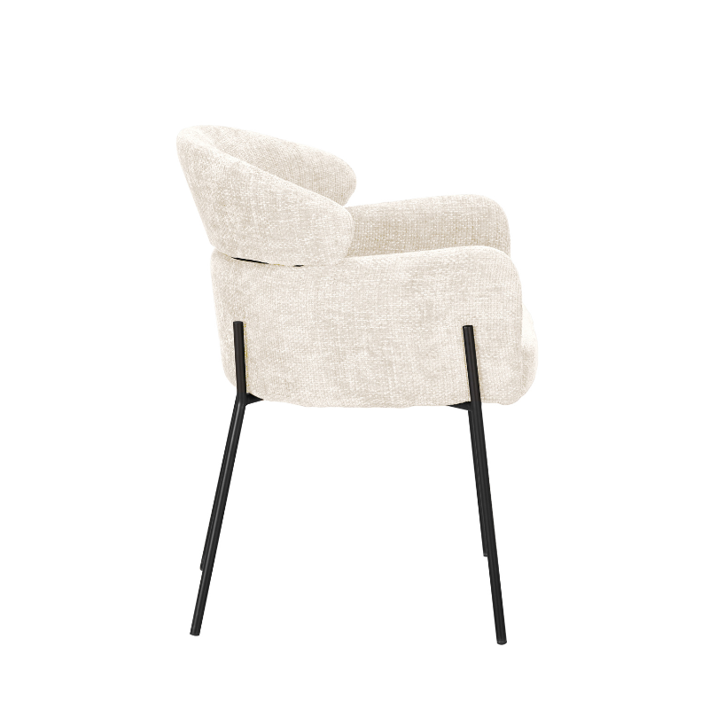 Eetkamerstoel Otis | White (set of 2) van PureWonen – Luxe comfort op maat van PureWonen. Vraag naar de beste prijs.