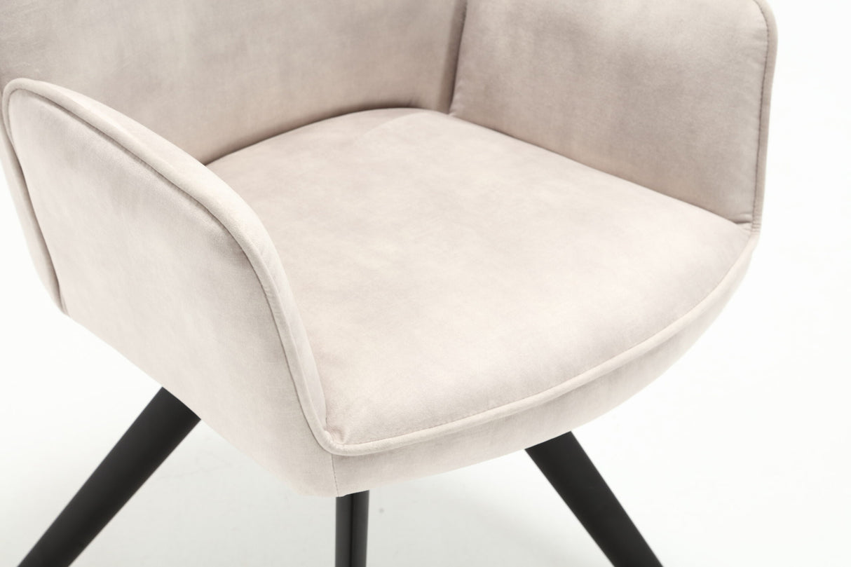 Eetkamerstoel Nova | Champagne (set of 2) van PureWonen – Luxe comfort op maat van PureWonen. Vraag naar de beste prijs.