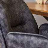 Eetkamerstoel Nova | Antraciet (set of 2)