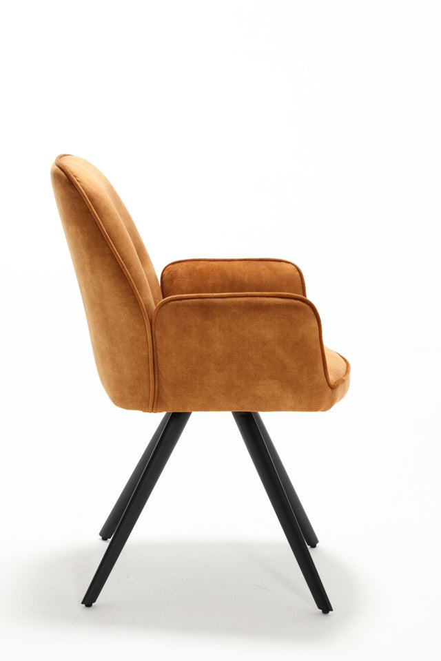 Eetkamerstoel Nova | Gold (set of 2)