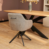 Eetkamerstoel Jens | Brown (set of 2)