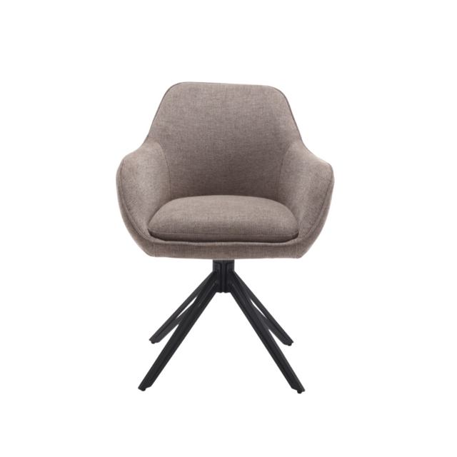 Eetkamerstoel Jens | Brown (set of 2)