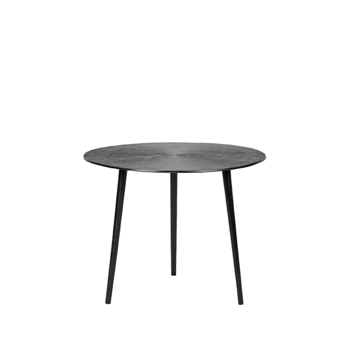 LABEL51 Salontafel Nobby - Zwart - Metaal - 50 cm van LABEL51 - laagste prijs offerte van PureWonen