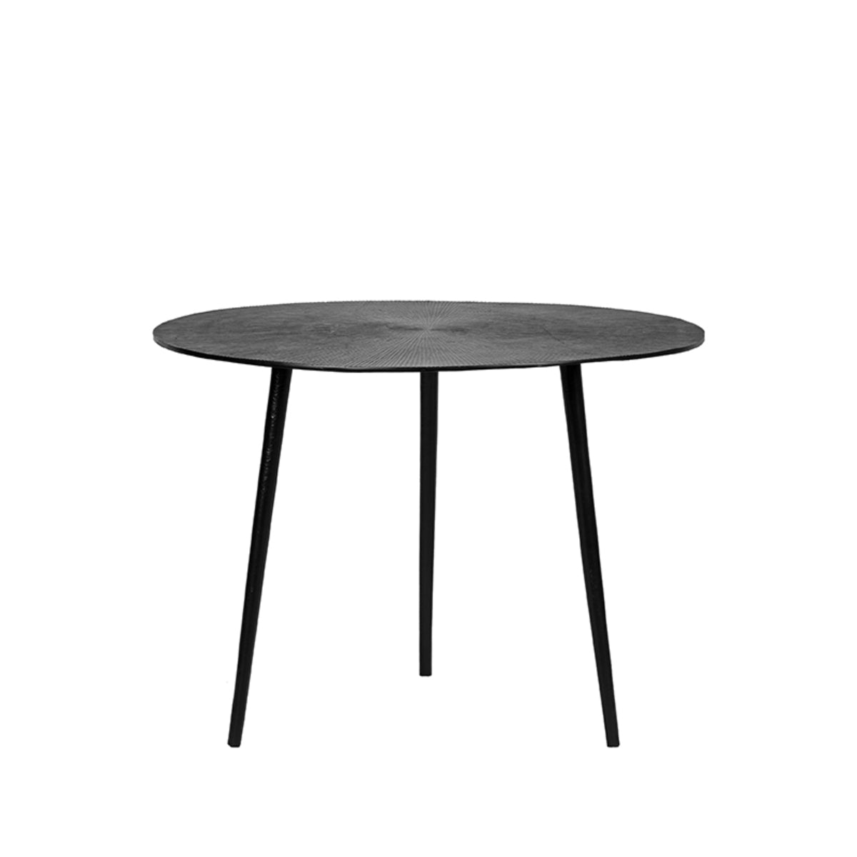 LABEL51 Salontafel Nobby - Zwart - Metaal - 60 cm van LABEL51 - laagste prijs offerte van PureWonen