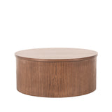 LABEL51 Salontafel Oliva - Walnoot - Eiken - 70 cm van LABEL51 – Luxe comfort op maat van PureWonen. Vraag naar de beste prijs.