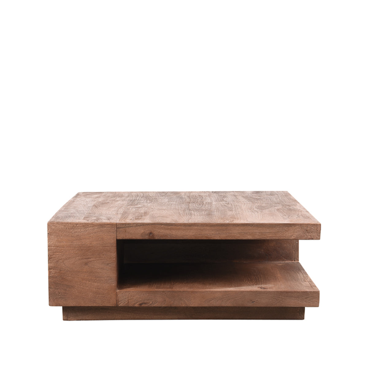 LABEL51 Salontafel Square - Espresso - Mangohout - 80 cm van LABEL51 – Luxe comfort op maat van PureWonen. Vraag naar de beste prijs.