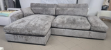 Mega lounge met dons kussens