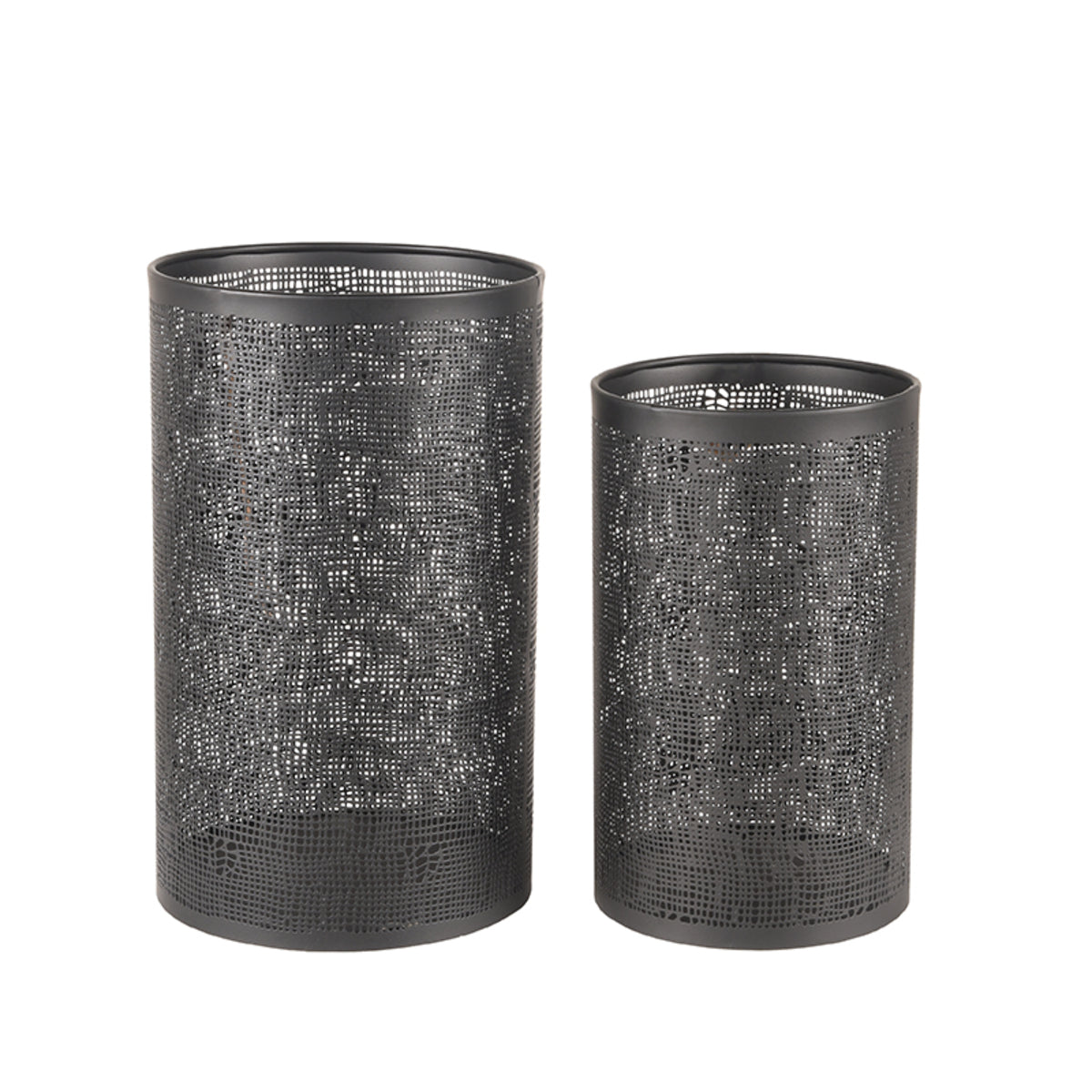 LABEL51 Kaarsenhouders - Zwart - Metaal - L van LABEL51 - laagste prijs offerte van PureWonen