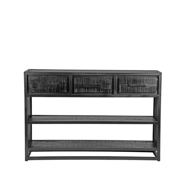 LABEL51 Sidetable Chili - Zwart - Mangohout - Sidetable van LABEL51 – Luxe comfort op maat van PureWonen. Vraag naar de beste prijs.