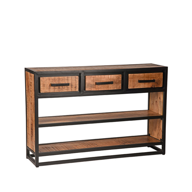 LABEL51 Sidetable Tampa - Rough - Mangohout - Sidetable van LABEL51 - laagste prijs offerte van PureWonen