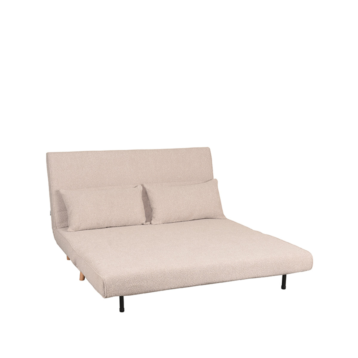 LABEL51 Slaapbank Double - Naturel - Boucle - Double | Naturel Poot van LABEL51 - laagste prijs offerte van PureWonen