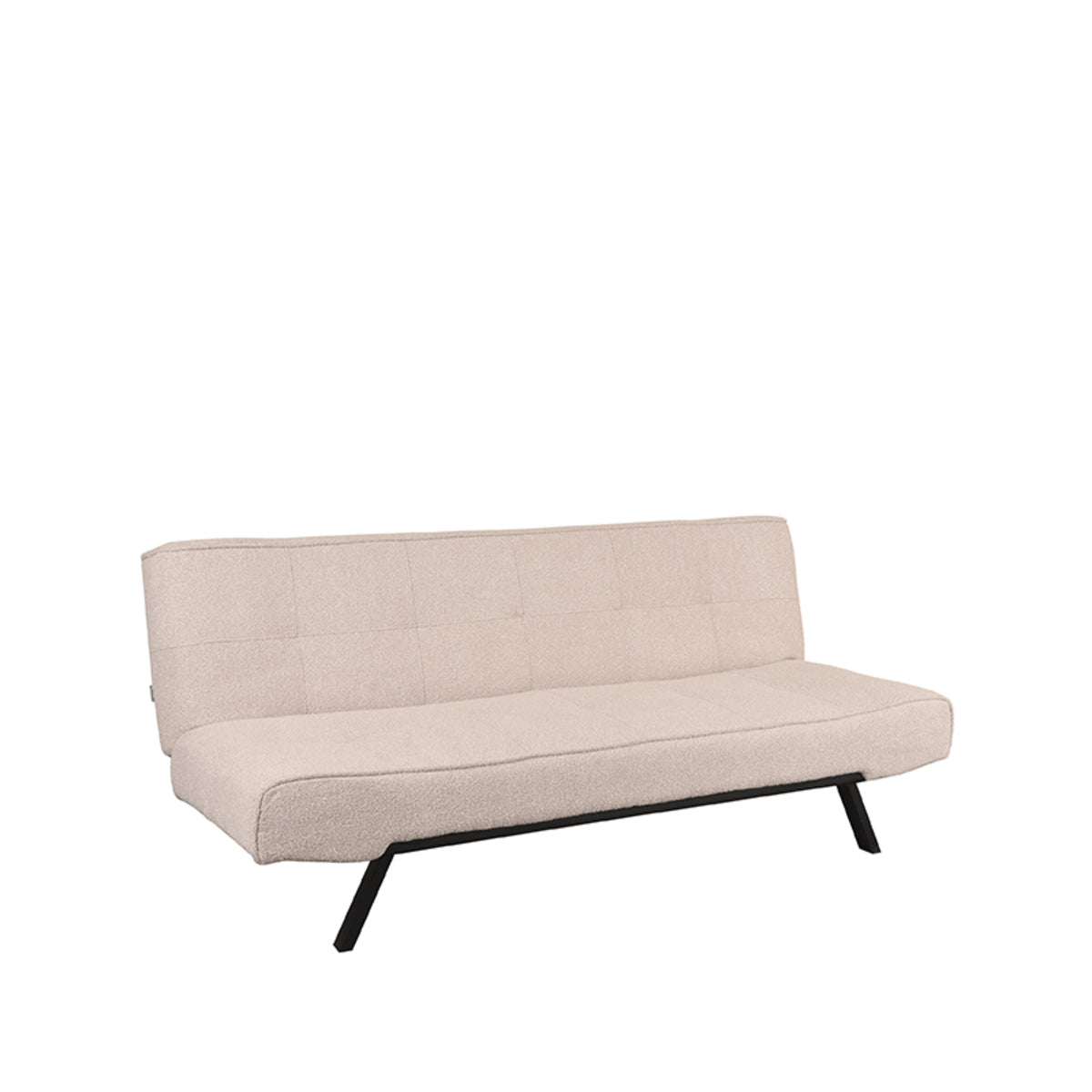 LABEL51 Slaapbank King - Naturel - Boucle - King | Zwarte Poot van LABEL51 – Luxe comfort op maat van PureWonen. Vraag naar de beste prijs.