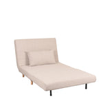 LABEL51 Slaapbank Single - Naturel - Boucle - Single | Naturel Poot van LABEL51 – Luxe comfort op maat van PureWonen. Vraag naar de beste prijs.