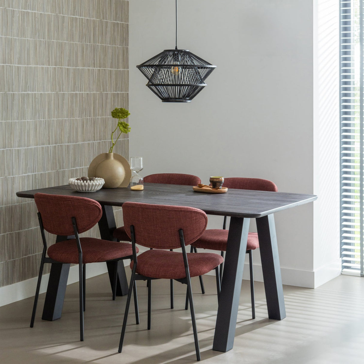 Tablo Eettafel Afgerond Vl 160x90 Cm Mystic Brown [Fsc]